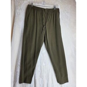 Banana Republic Olive Green Utility Drawstring Waist Pants Women's Size Medium